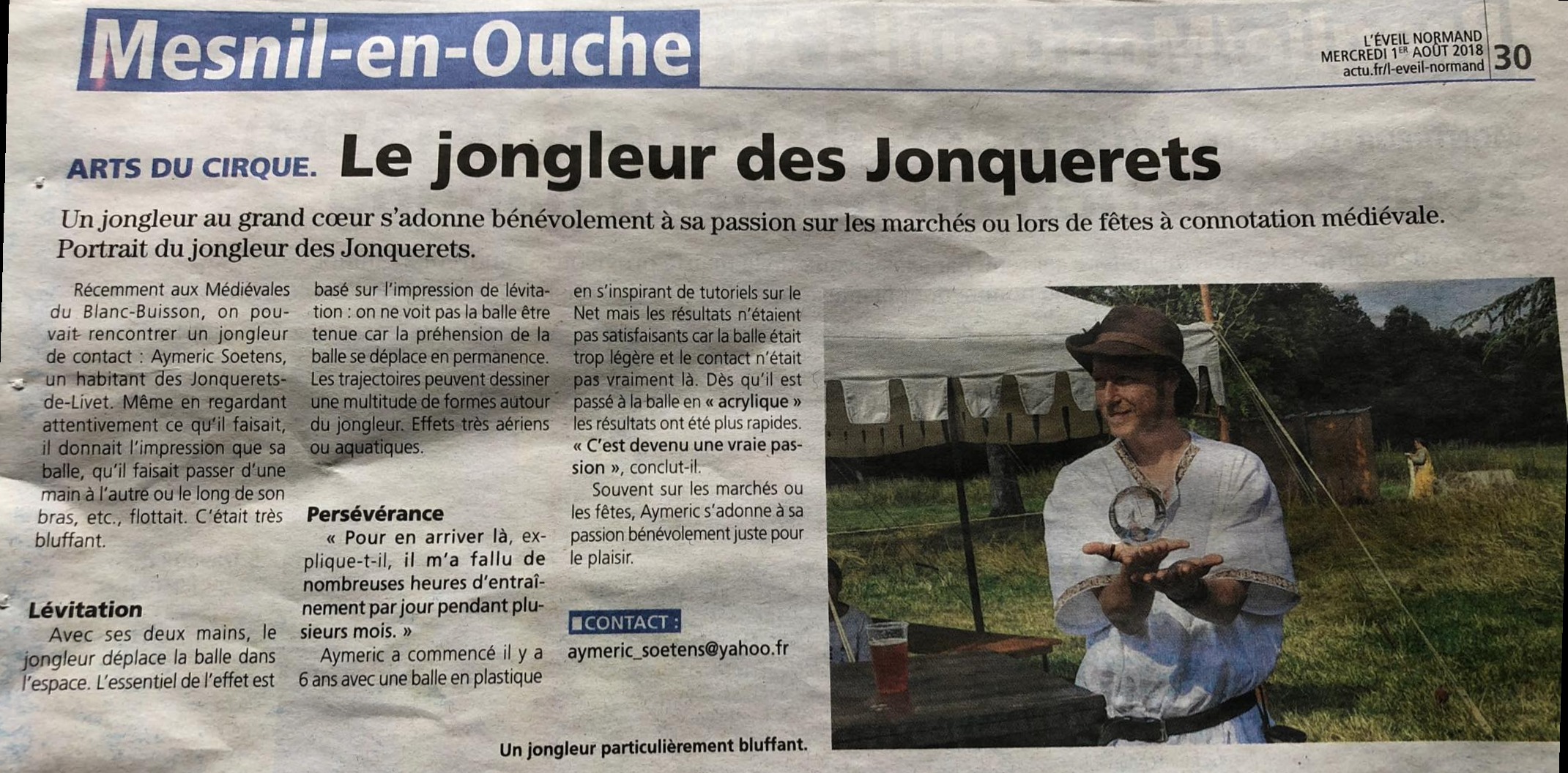 Article Paris Normandie